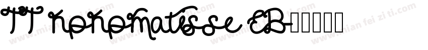 TT npnpmatisse EB字体转换